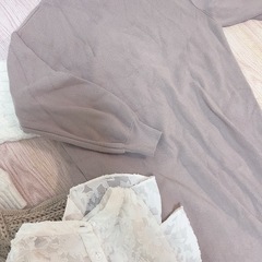 冬物ベージュ系セットの画像