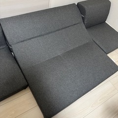 【大至急案件！値引きあり】３人がけローソファの画像