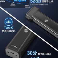 【新品】ひげそり シェーバー 電動 髭剃り 電気 2段階変速 往復式 3枚刃の画像
