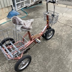 安心して乗れるシニアの為の4輪自転車MAXクークルの画像