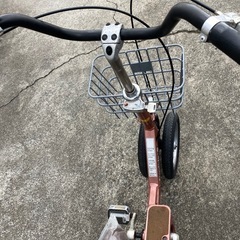 安心して乗れるシニアの為の4輪自転車MAXクークルの画像