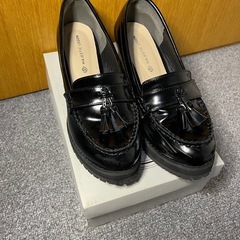マジェスティックレゴン タッセルローファー黒   Sサイズ