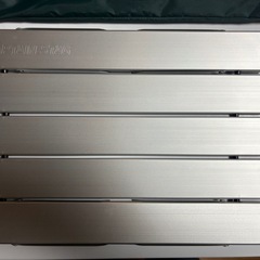 【取引中】美品キャプテンスタッグ　アルミローテーブルキャンプ　 の画像