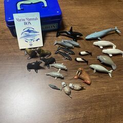 海の生き物と森の昆虫フィギュア/マグネット創作