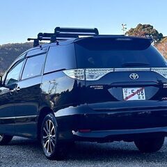 エスティマハイブリッド★後期型★人気モデル【アエラス4WD】本車検フルR9年2月・パワーバックドア・両側パワーSドア・Thuleキャリア・8型大画面ナビ・ドラレコ…の画像