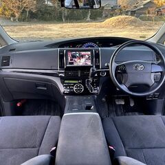 エスティマハイブリッド★後期型★人気モデル【アエラス4WD】本車検フルR9年2月・パワーバックドア・両側パワーSドア・Thuleキャリア・8型大画面ナビ・ドラレコ…の画像