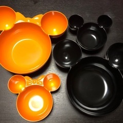 (最終値下げ)ミッキーミニーの食器