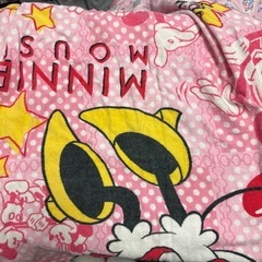 ミニーマウスハーフサイズタオルケット(受け渡し予定者確定)の画像