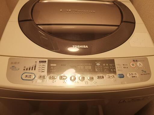 【美品】東芝　洗濯機