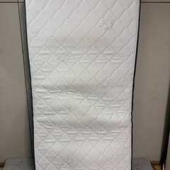 【406】シングルスプリングマットレス  シミあり