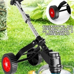 草刈機 草刈り機 充電式 強力電動草刈り機 高性能 静音 軽量 伸縮可 角度調整の画像