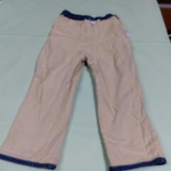 SPUNKY　KIDS　デニムブルーのカーゴパンツ裏地付き。 95cmの画像