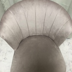 椅子　デスクチェア　スモーキーグレージュの画像