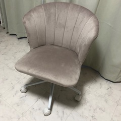 椅子　デスクチェア　スモーキーグレージュの画像