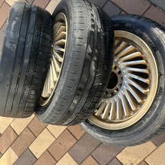 EK K-98 14インチスポークデザイン ホイールセットマルチ 中古の画像