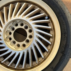 EK K-98 14インチスポークデザイン ホイールセットマルチ 中古の画像