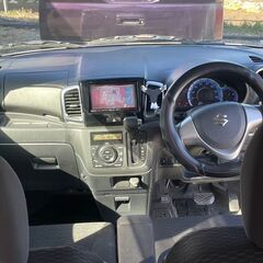 スペーシア カスタム スマート レーダブレーキサポート パワスラ アドリングストップ フルセグナビ 車検付き 訳有の画像