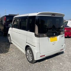 スペーシア カスタム スマート レーダブレーキサポート パワスラ アドリングストップ フルセグナビ 車検付き 訳有の画像