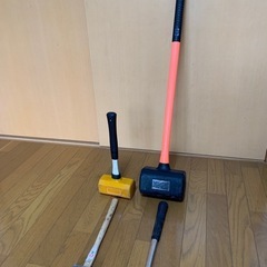 大工建て方道具　かけや　ハンマー