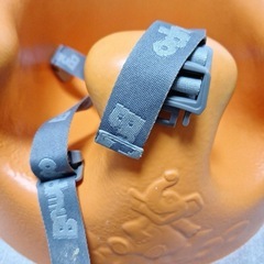【美品】Bumbo バンボ 安全ベルト付き イエロー 箱無しの画像