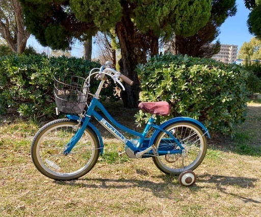 USEDキッズ補助輪付き自転車16インチ