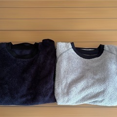UNIQLO フリース　部屋着の画像