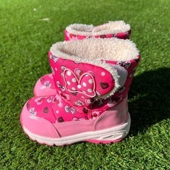 ミニー　スノーブーツ　女の子の画像