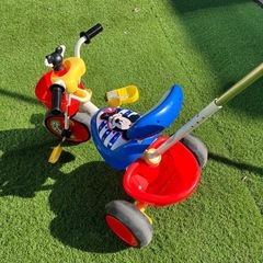 ミッキー　三輪車の画像
