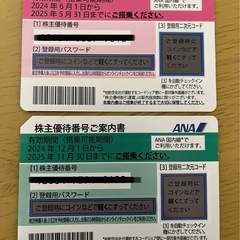 ANA株主優待券