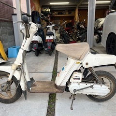 YAMAHAヤマハ　パッソル　書類、鍵付きベース車の画像
