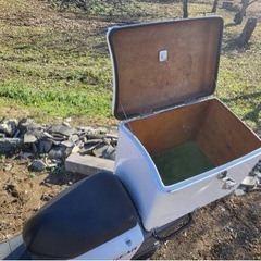 決まりましたー！🎉水戸市のお客様誠にありがとうございます。ヤマハ　ギア　ua06j 低燃費50ccバイク　鍵付きリアBOX 原付の画像