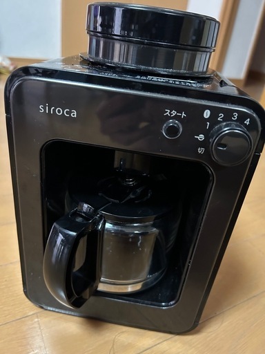 シロカ　コーヒーメーカー黒\n