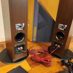 NS-F210　AP20d　ヤマハ　Fostex　トールボーイスピーカー　アンプの画像