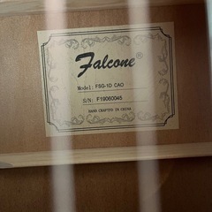 お話し中　Falcon フォークギター FSG-1D CAO の画像