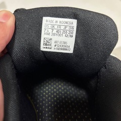 adidas スニーカー グランドコート メンズ コアブラックの画像