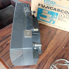 ★8mm用映写機 FUJICASCOPE M3　FUJI FILM 富士フィルム フジカスコープ 昭和レトロ ビンテージ 映画 通電OKの画像