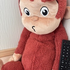 おさるのジョージ　ぬいぐるみ　大の画像