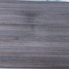 美品！ お一人様用 コンパクト 折り畳み机 デスク　木目調 一人暮らし テーブルの画像