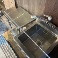 『決まりました』厨房　シンク　三点セットの画像