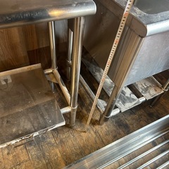 『決まりました』厨房　シンク　三点セットの画像