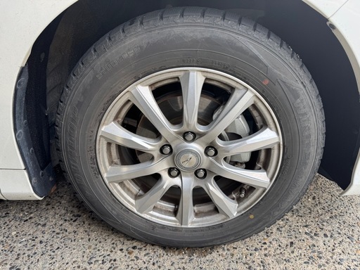 中古ホイール付き　スタッドレスタイヤ