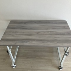 【受け渡し者決定済】昇降デスク 高さ 44-78cm 色:アッシュグレー の画像