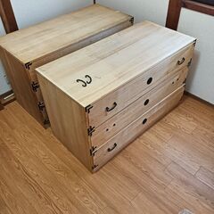 【成約済】【難あり】桐タンス【無料】の画像