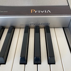 【新生活応援】【価格見直しました】電子ピアノ　カシオ　Privia PX-400Rの画像