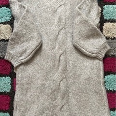 Samantha Mos2 ロングニットカーディガン　グレー　　  の画像
