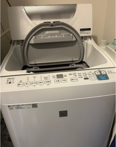(運搬費込)SHARP2019年洗濯機