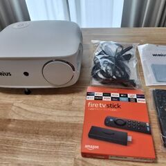 Wimius k7プロジェクター(Amazon fire tv ...