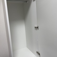 ニトリ　ホワイトワードローブの画像