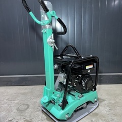 【大阪】バイブロコンパクター 建設機械 三笠産業 転圧機 ミカサ プレートコンパクター MVH-100A 三笠MIKASA 土木 エンジン 現場 プレート.の画像