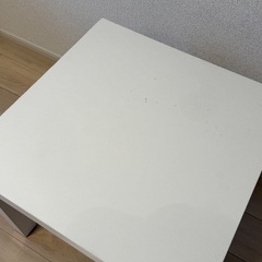 白　ローテーブルの画像